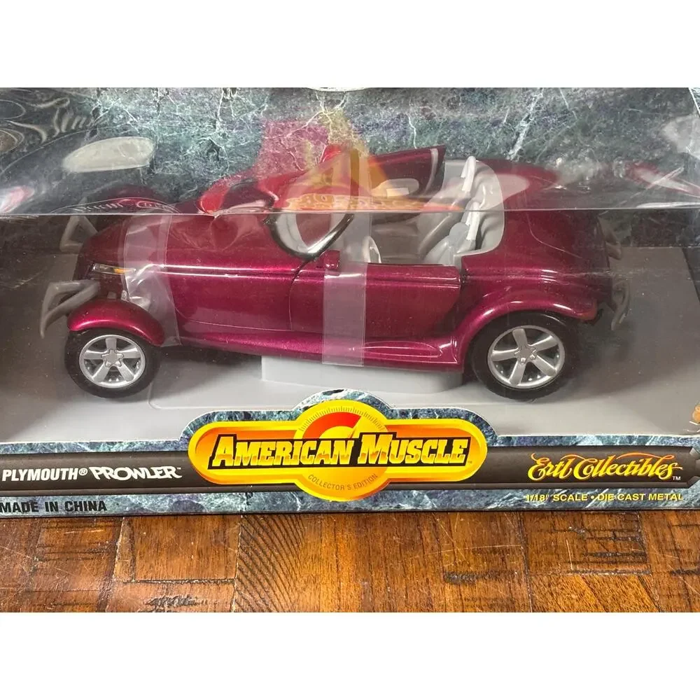 1/18 Scale ERTL Collectibles Red American Muscle Plymouth Prowler Die Cast New